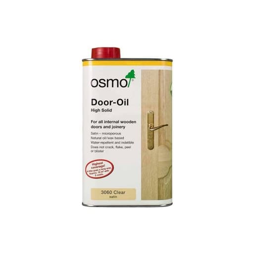 Osmo Door Oil Clear Satin 1L