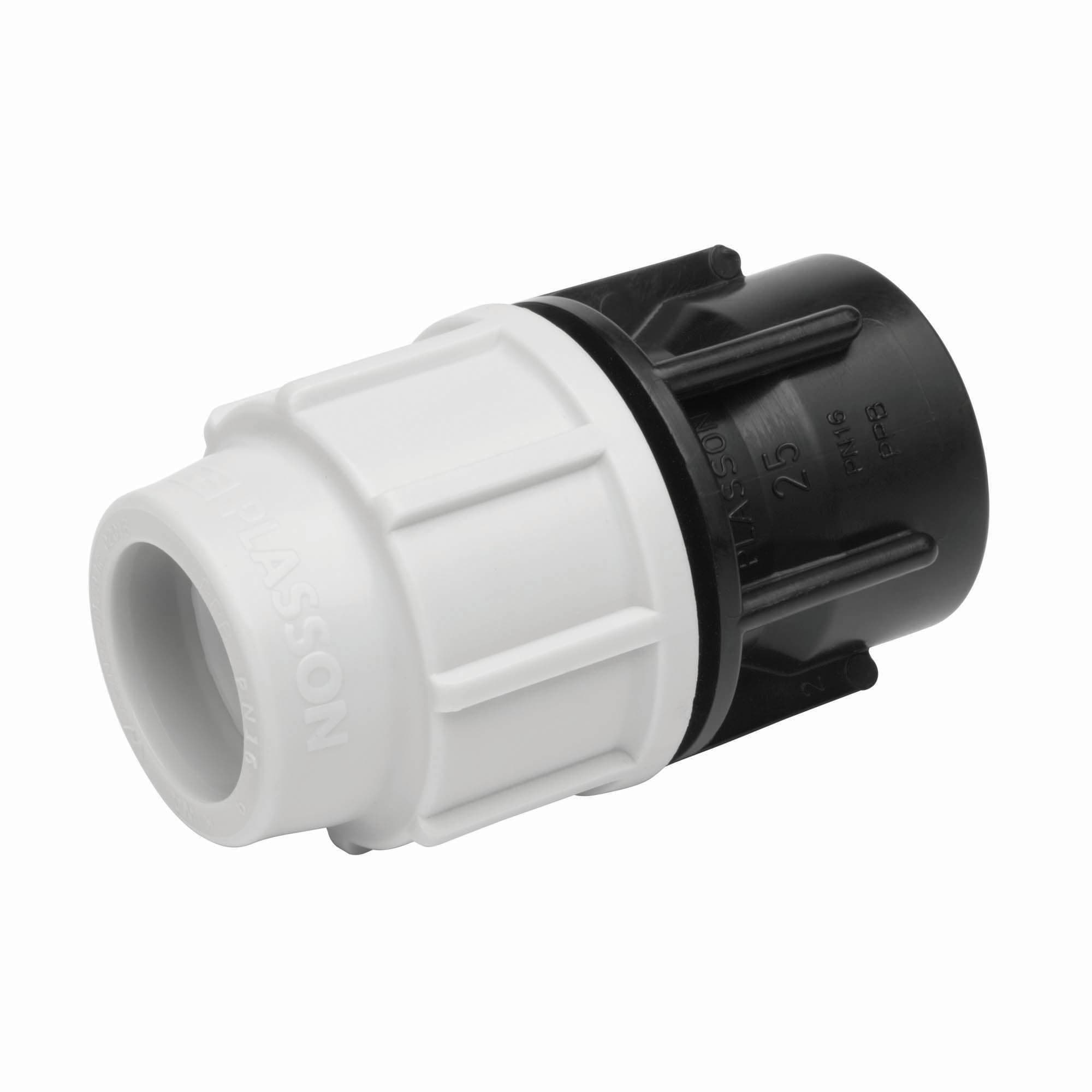 Plasson Mechanical Female Adaptor 25 mm x 3/4 inch 7030D20