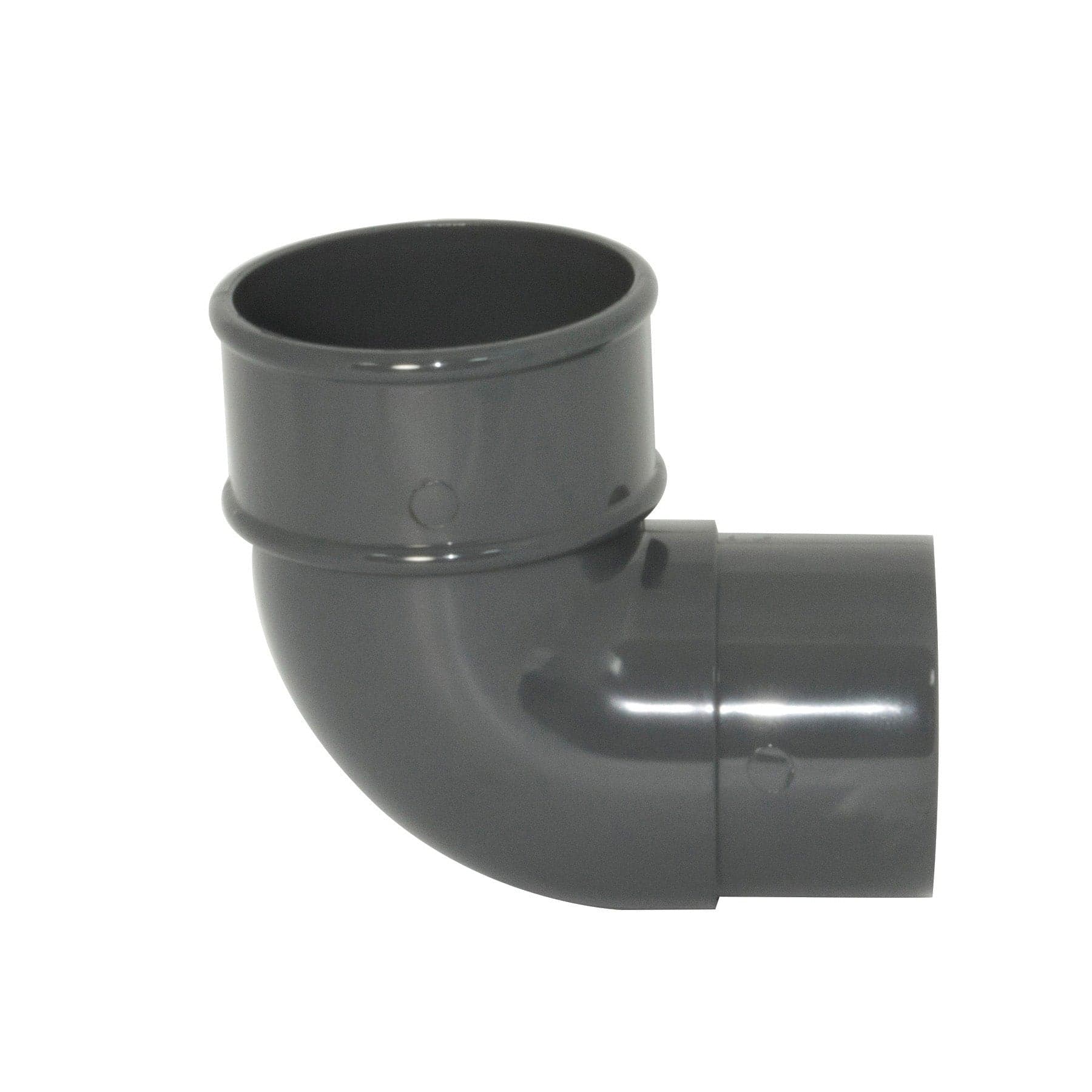 92.5 deg Half Round Downpipe Bend