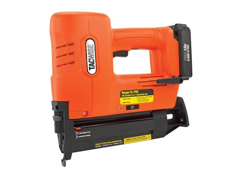 Tacwise 1506 Ranger El-Pro Cordless Staple/Nail Gun 18V