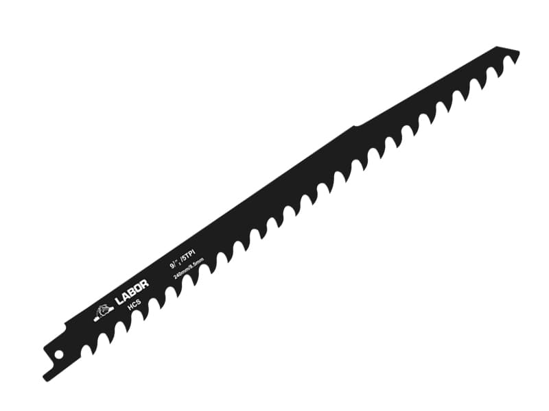 Labor Hcs Reciprocating Saw Blades - Wood | 240Mm | Per 5 LABZBR00200