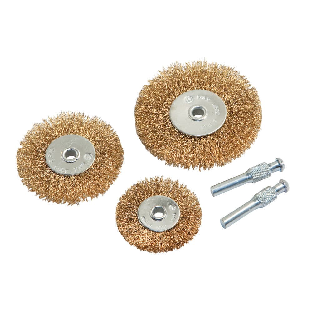 Clarke 1801562 Cht562 3 Piece Wire Brush Set