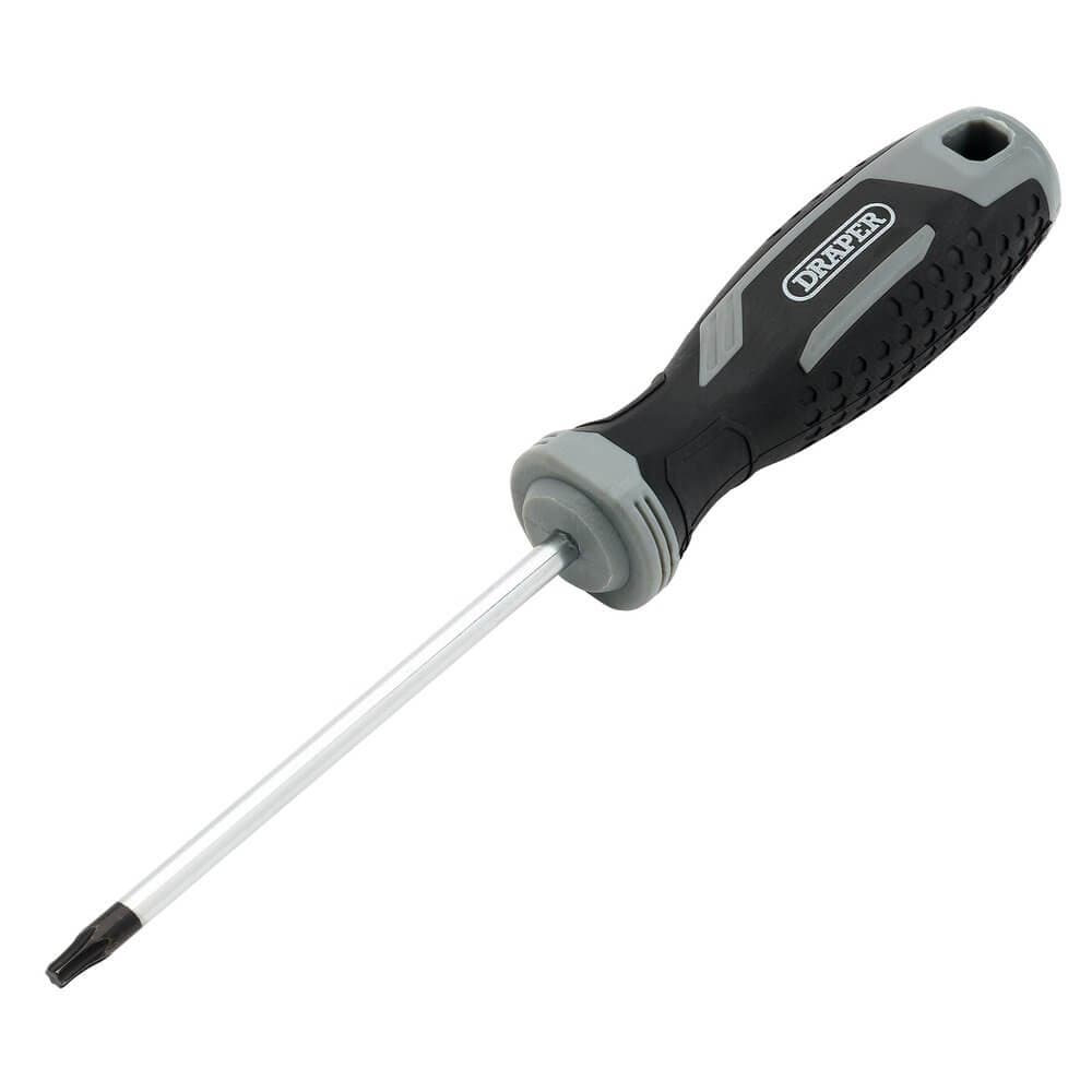 Draper Tx-Star® Soft Grip Screwdriver T20 X 100Mm Pk 1 13402