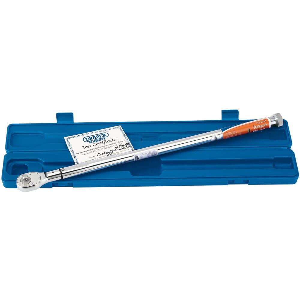 Draper Expert 58140 Precision Torque Wrench 1/2in Sq. Dr. 70 - 230Nm each