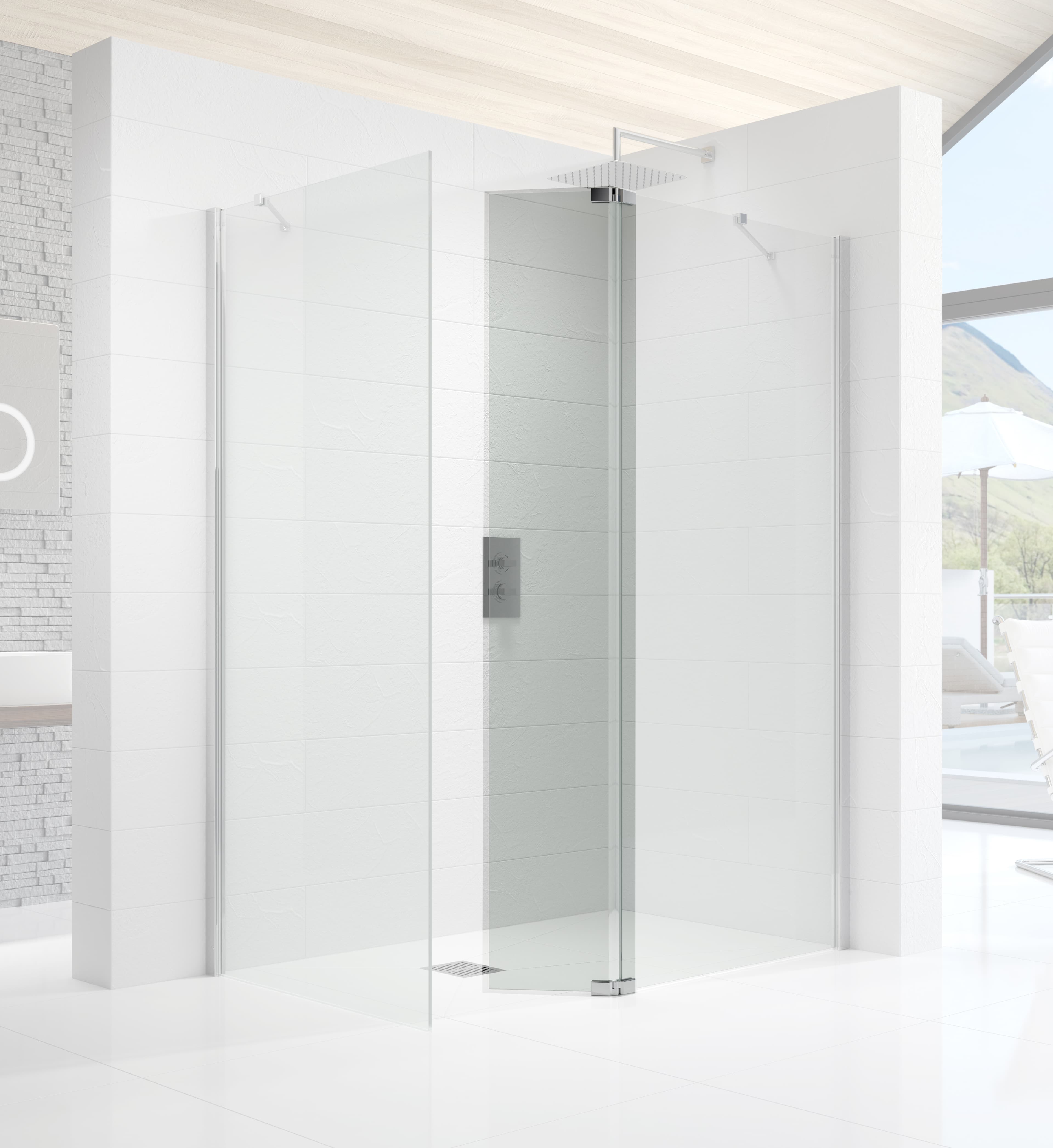 Kudos Ultimate 2 - Hinged Deflector Panel Left Hand 10mm