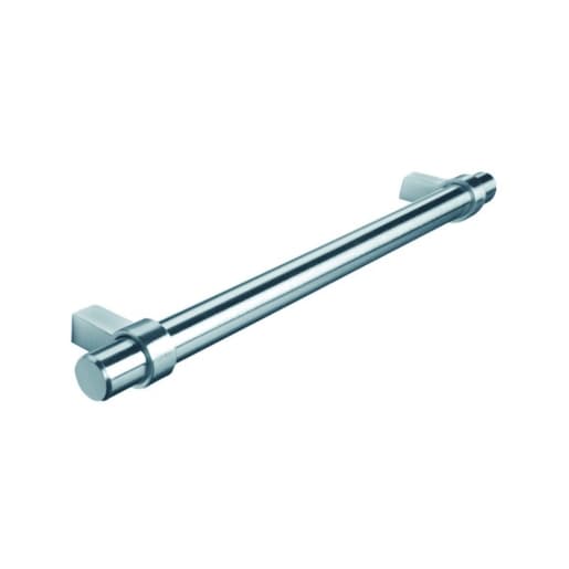 Ringed Bar Handle Stainless Steel Effect 192mm Centre