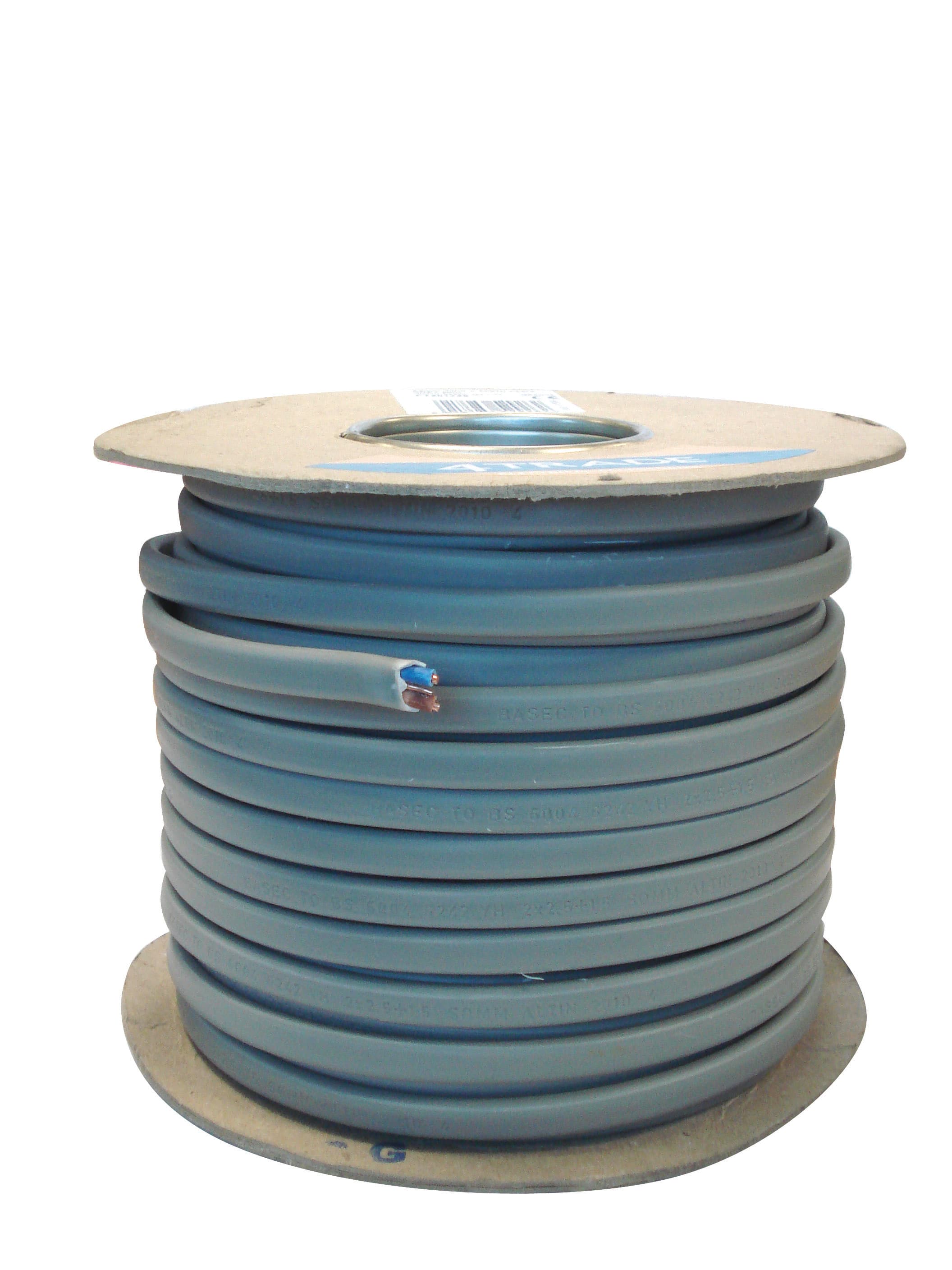 4TRADE 6242YH 2.5mm Twin & Earth Cable Grey 50m