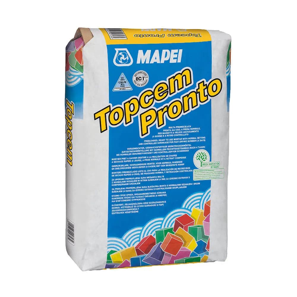 Mapei Topcem Pronto - Pre-Blended Fast-Setting Screed Mortar
