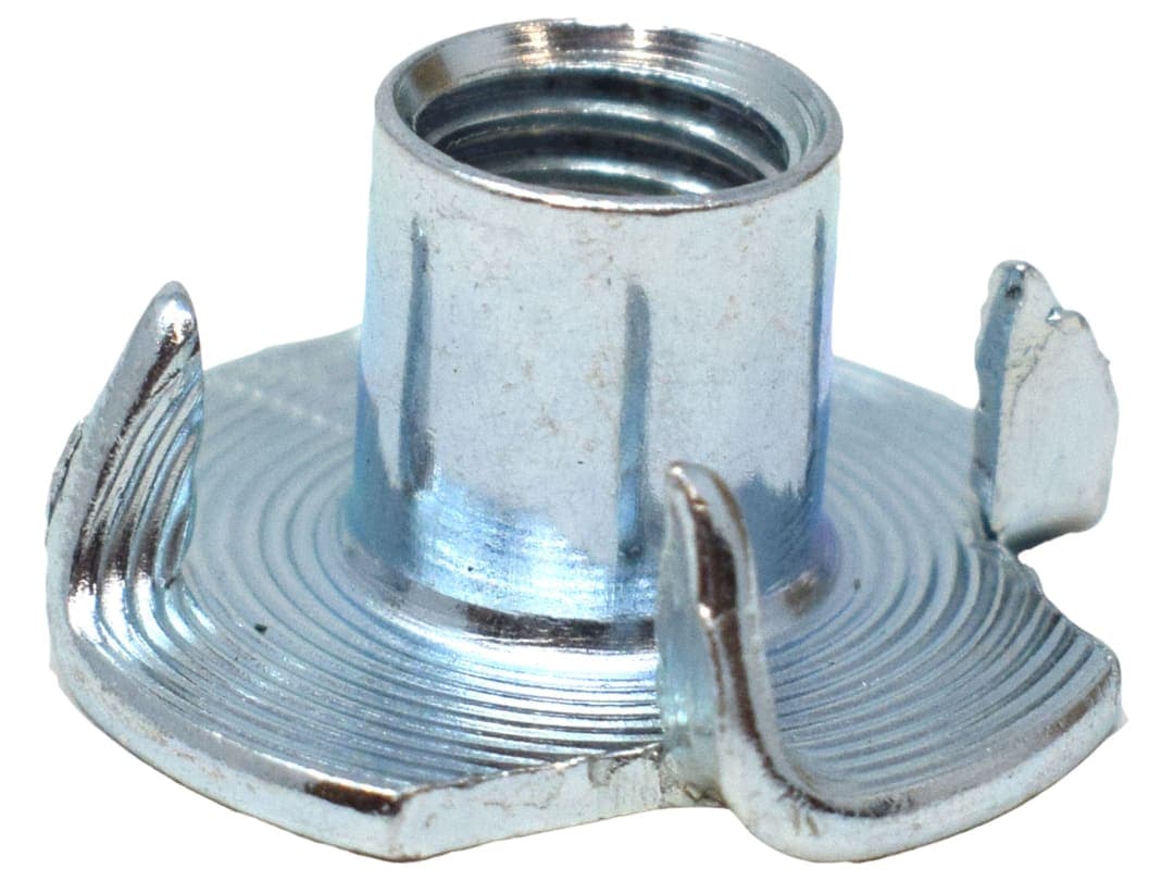 METALMATE® Pronged Tee Nut ZP M8 x 11.0mm (Box 25) MEMPTN08