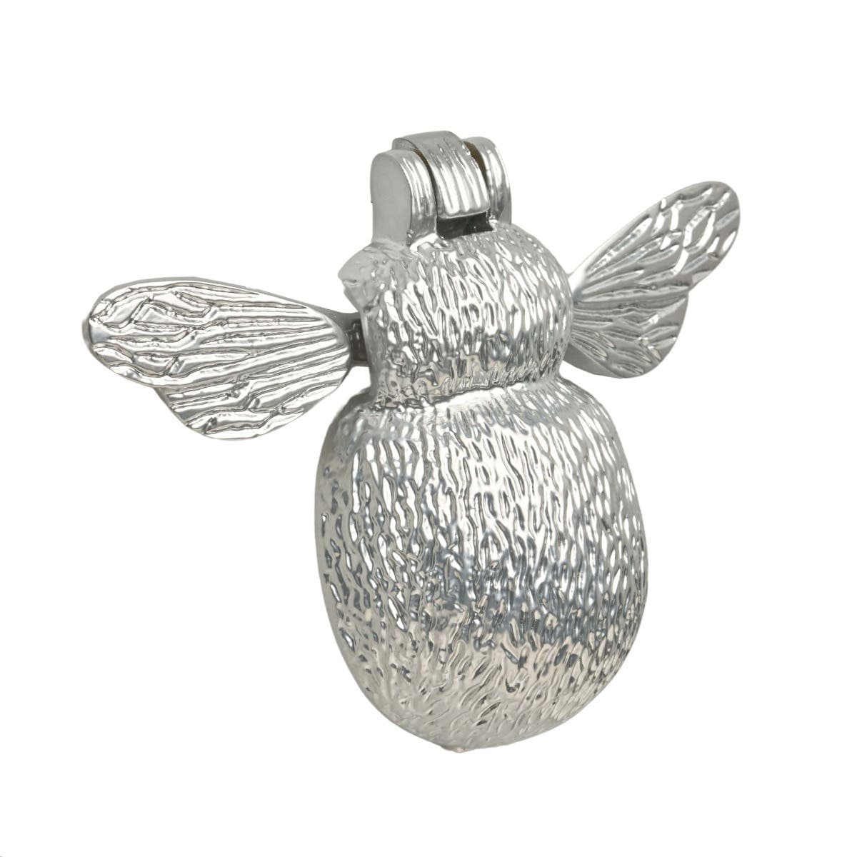 Bumble Bee Door Knocker - Satin Chrome - 128 x 102mm - Hardware Solutions