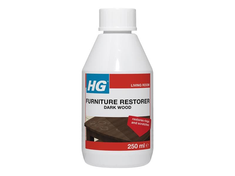 H G 410030106 Furniture Restorer For Dark Wood 250Ml