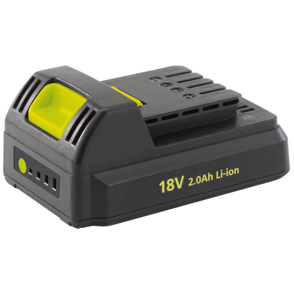 Draper 80628 18V Li-Ion Battery Pack 2Ah each