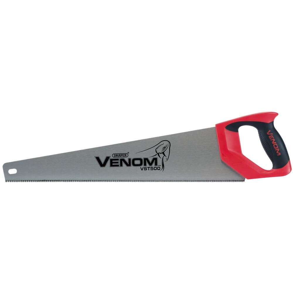 Draper 82202 Venom® Second Fix Triple Ground Handsaw 500Mm 11Tpi/12Ppi each