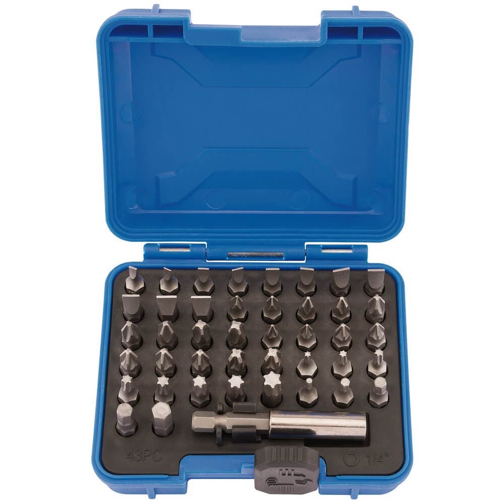 Draper 82394 Magnetic Bit Holder Set (43 Piece) per set
