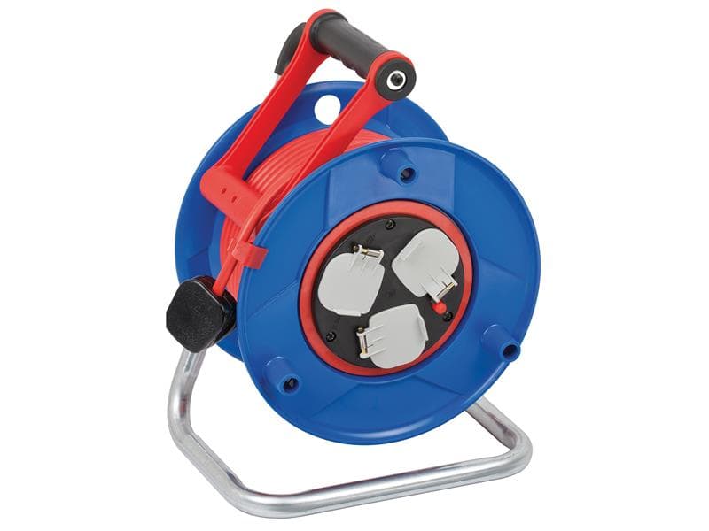 Brennenstuhl 1208853 Garant Bretec® Cable Reel 240V 13A 3-Socket 25M