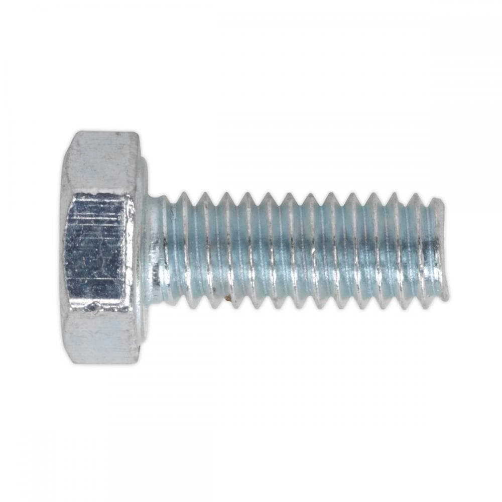 Sealey SS416 Ht Setscrew M4 X 16Mm 8.8 Zinc Din 933 - Pack Of 50