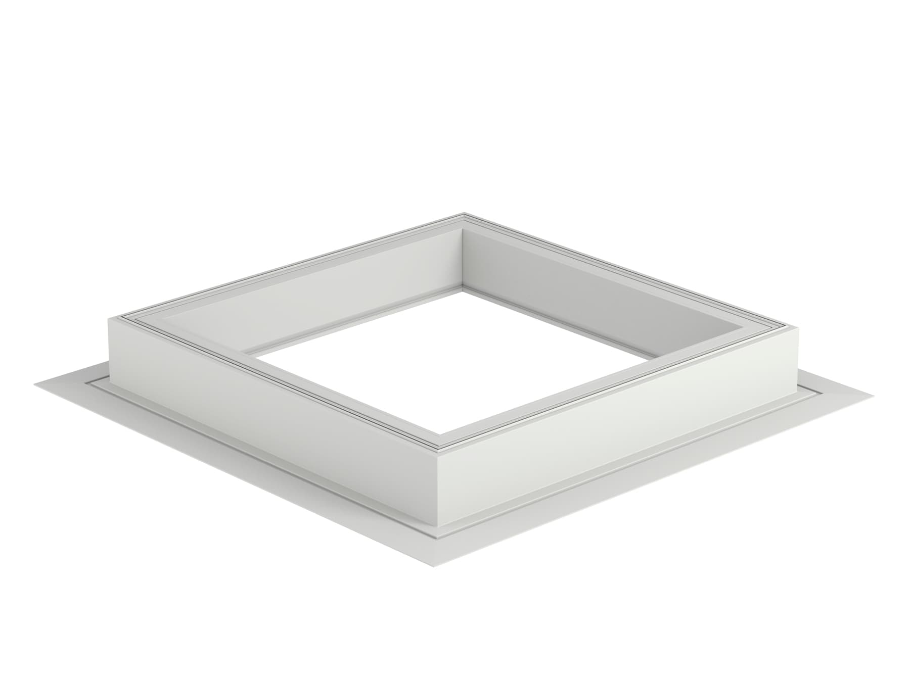 VELUX Flat Roof Window Extension Kerb ZCE 080080 0015 800 mm x 800 mm