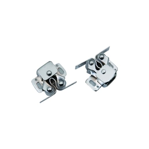 4Trade Roller Catches Double Zinc Plated Pack of 2
