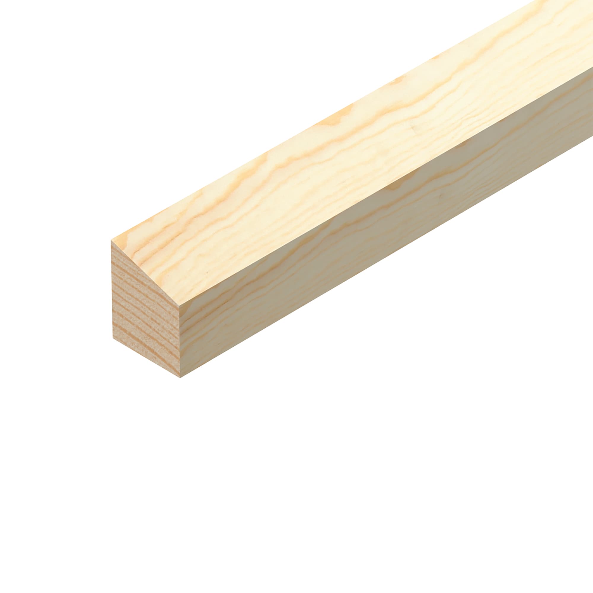 Cheshire Mouldings Pine Wedge 2.4m 12 x 15mm