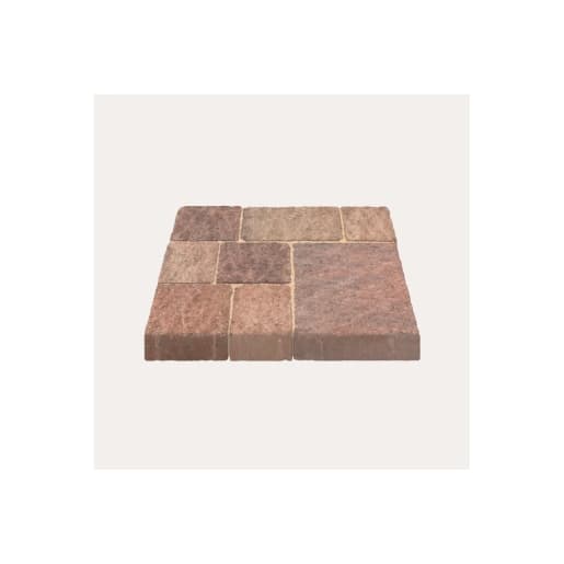 Marshalls Traditional Drivesett Tegula Original Concrete Block Paving - Pack of 284, 240x160x50mm