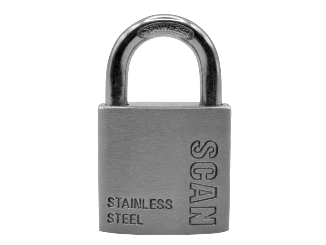 Scan Stainless Steel Padlock 32mm ZB111-32