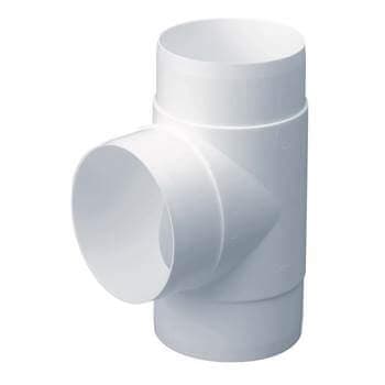 Monsoon Round Ventilation Duct Tee - 125mm