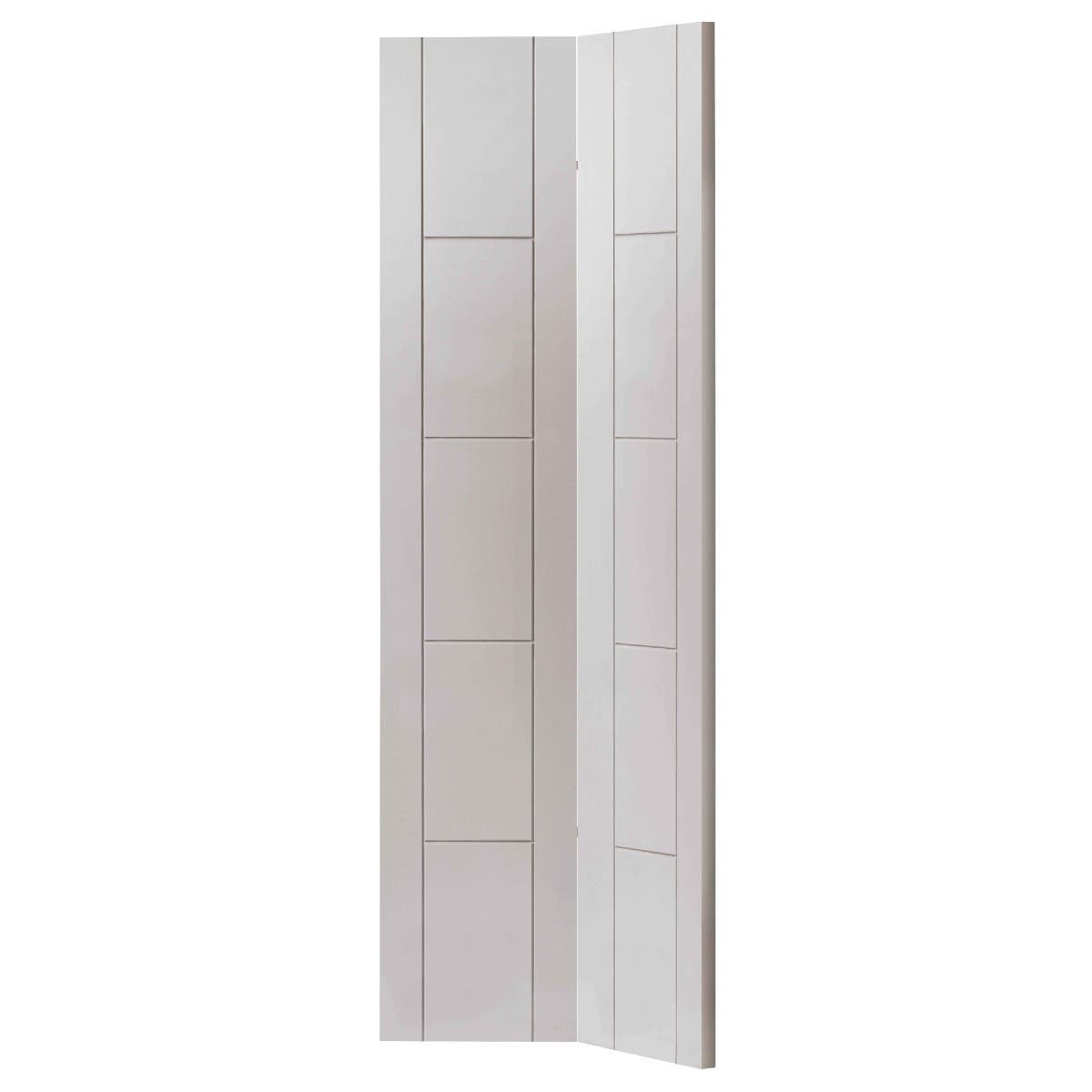 Tigris Bi-Fold Internal Door - White - Prefinished - 35 x 1981 x 762mm