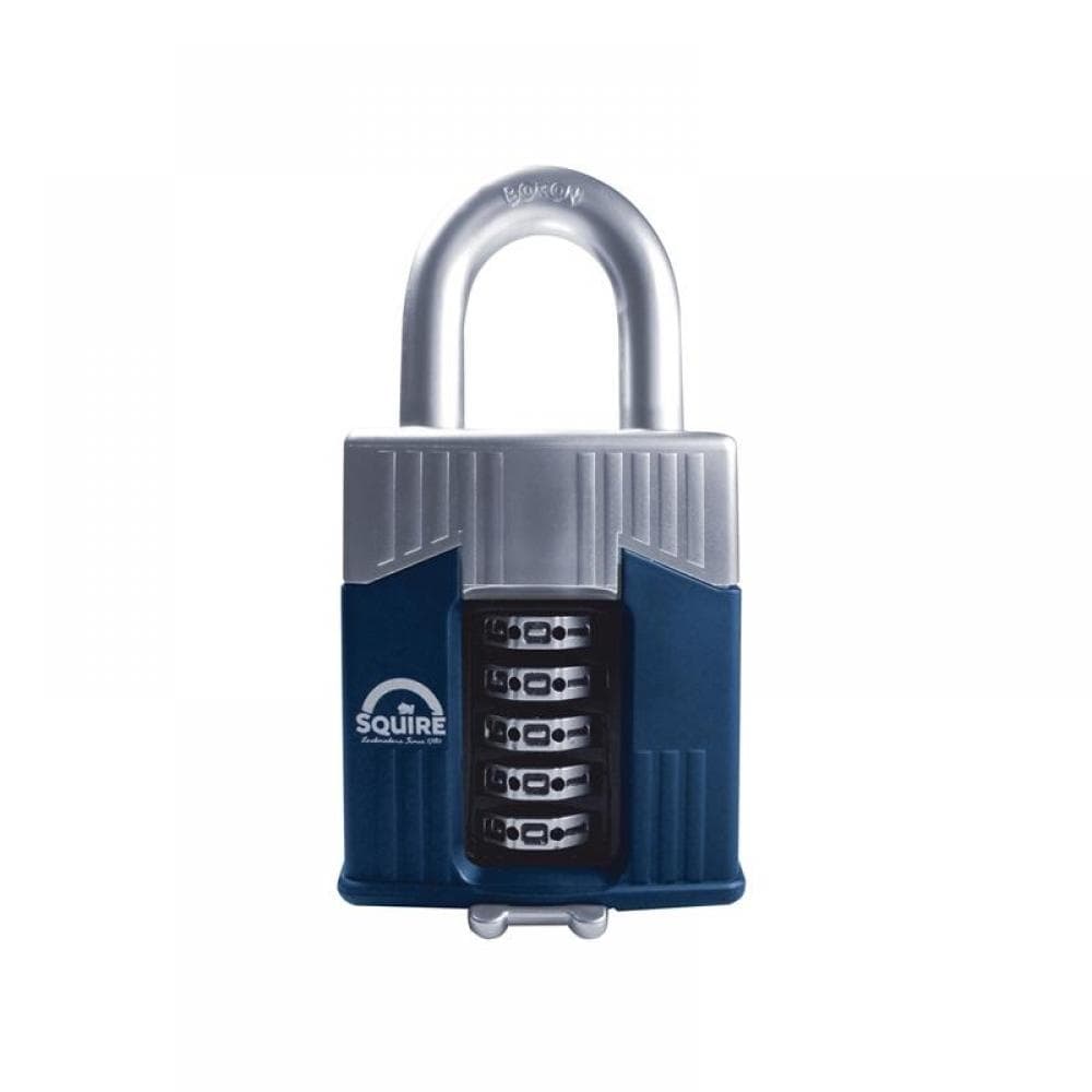 Squire WARRIOR COMBI 65 Warrior High-Security Open Shackle Combination Padlock 65Mm