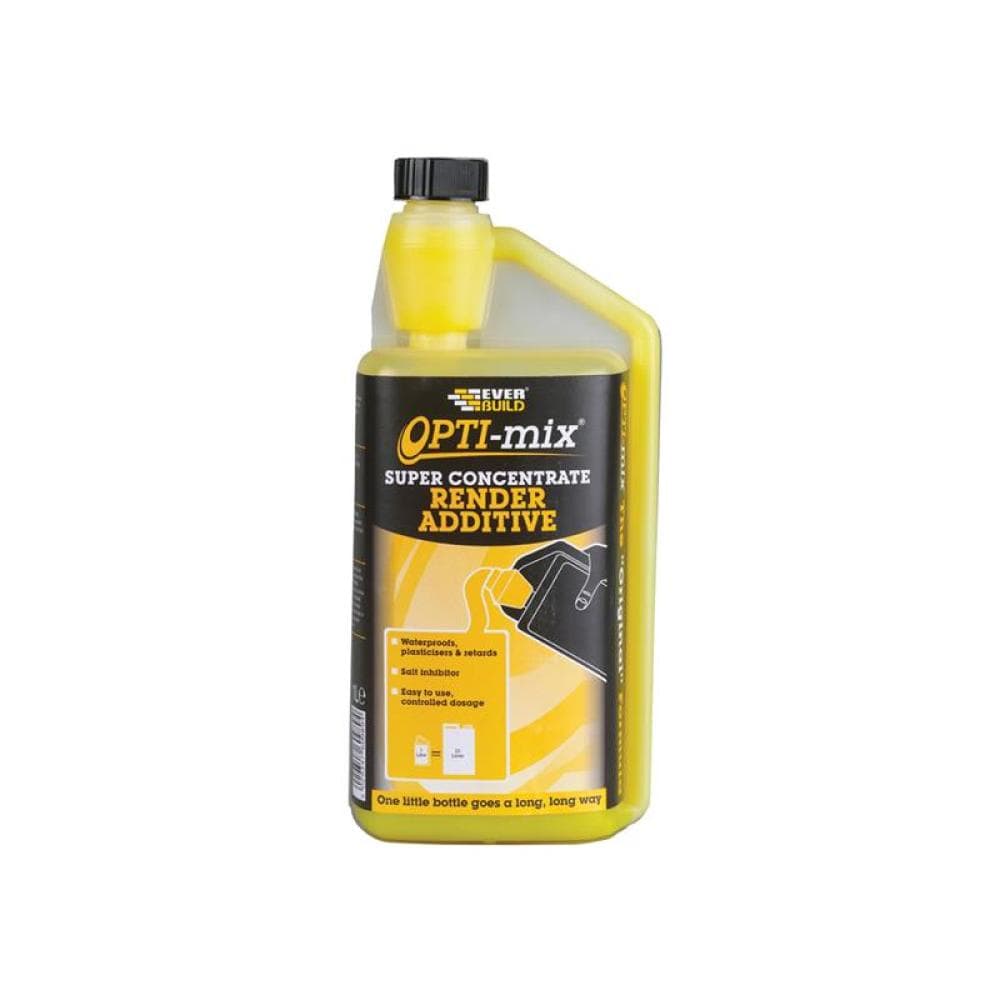 Everbuild Sika 486212 Opti-Mix 3-In-1 Render Additive 1 Litre