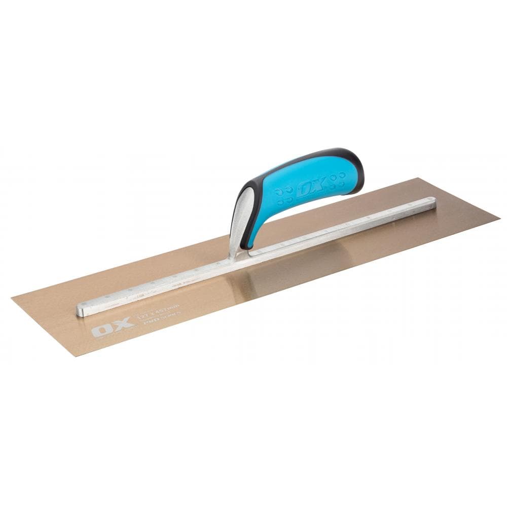 Ox Tools OX-P011018 Ox Pro Stainless Steel Plasterers Trowel - 127 X 457Mm EA