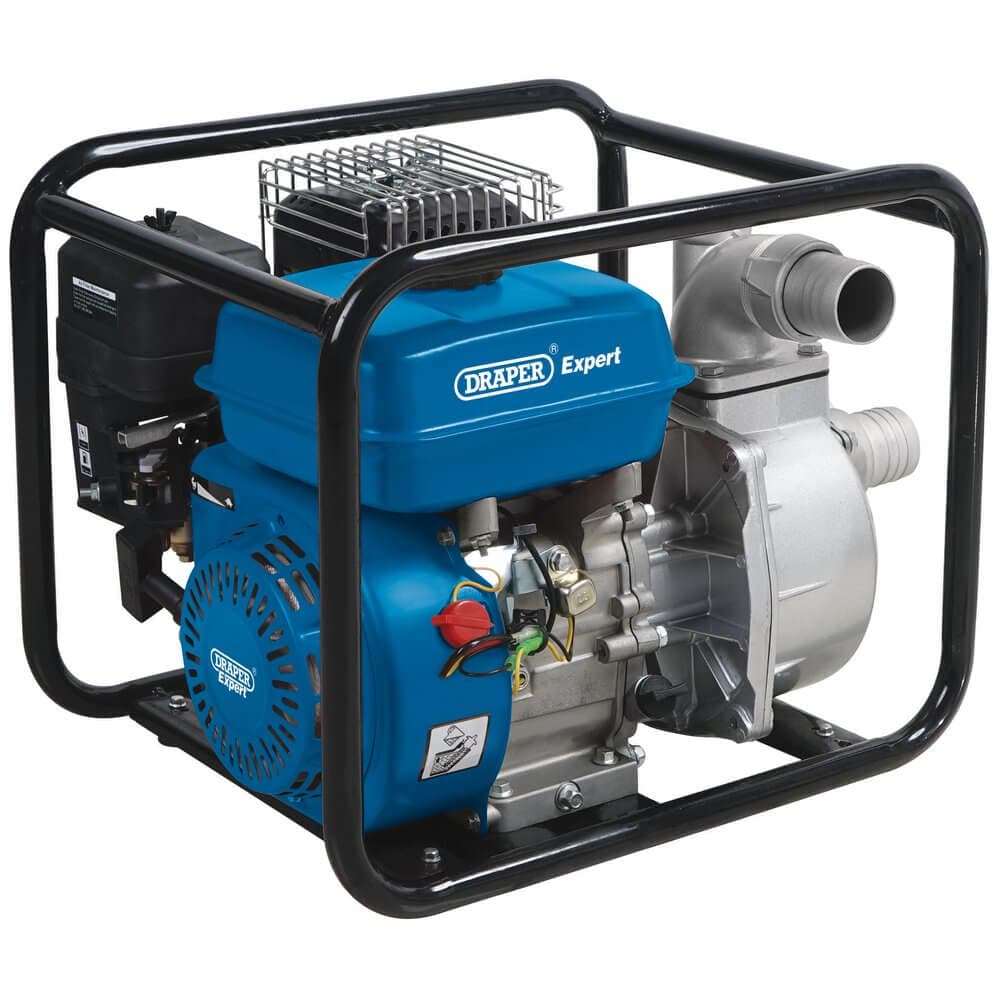 Draper Expert 64065 Petrol Water Pump 500L/Min 4.8Hp each