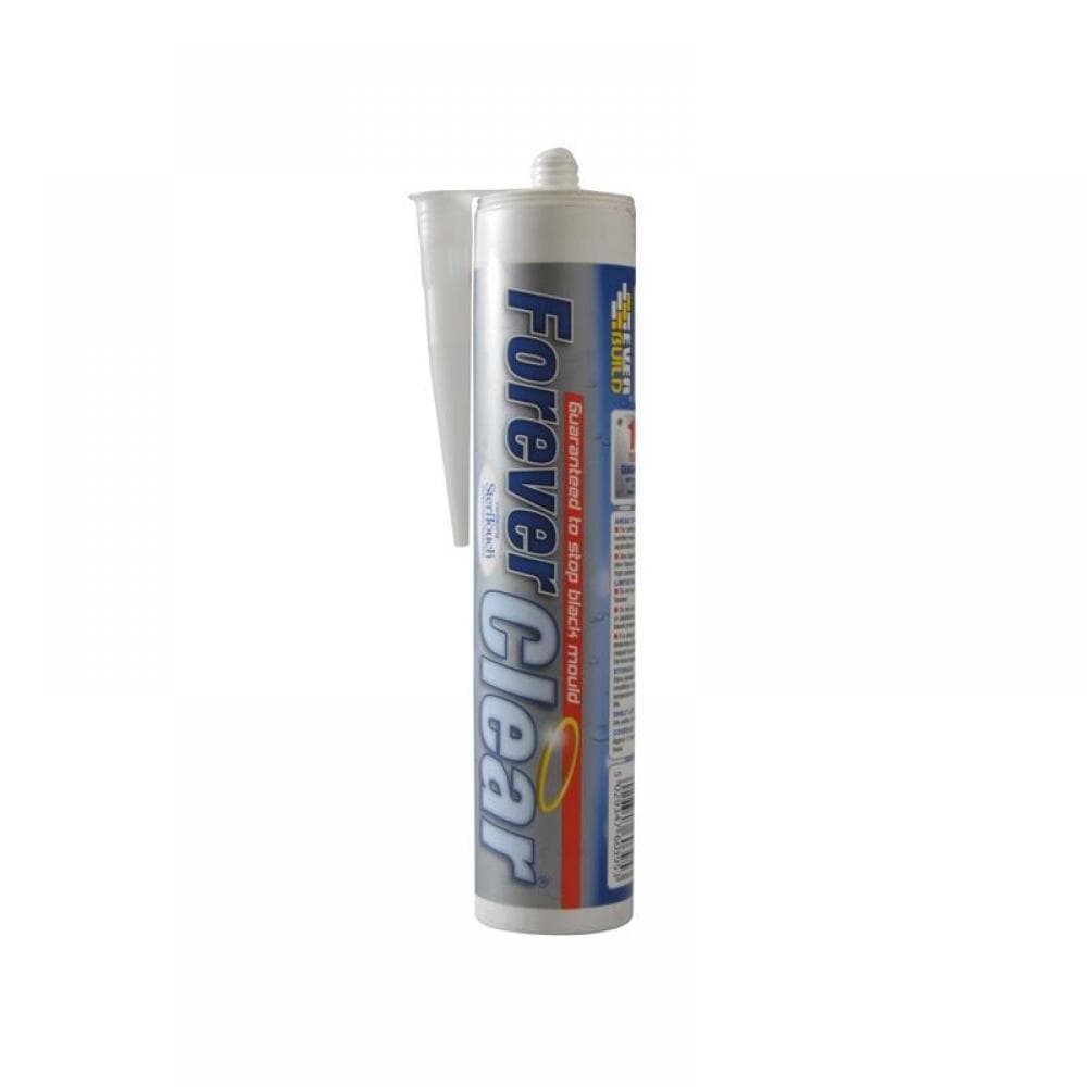 Everbuild Sika 461972 Forever Clear Sealant 295Ml