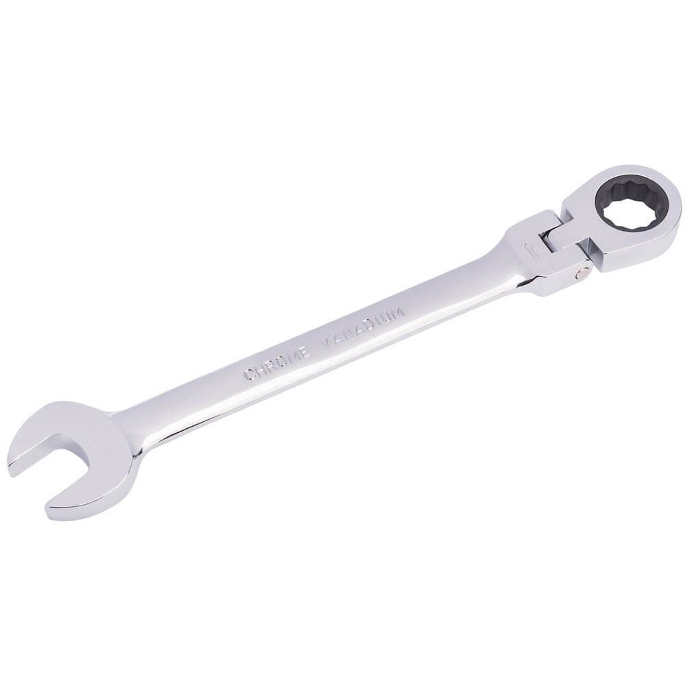 Draper 52019 Hi-Torq® Metric Flexible Head Ratcheting Combination Spanner 17Mm each 1