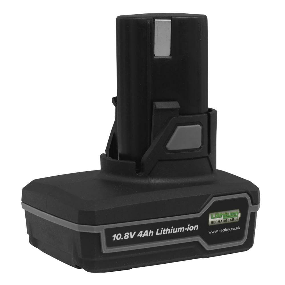 Sealey CP108VBP4 Power Tool Battery 10.8V 4Ah Lithium-Ion For Sv10.8 Series