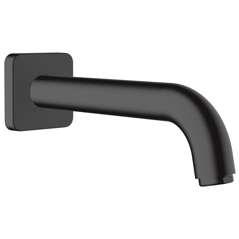 Hansgrohe Vernis Shape Bath spout - Matt Black - 71460670