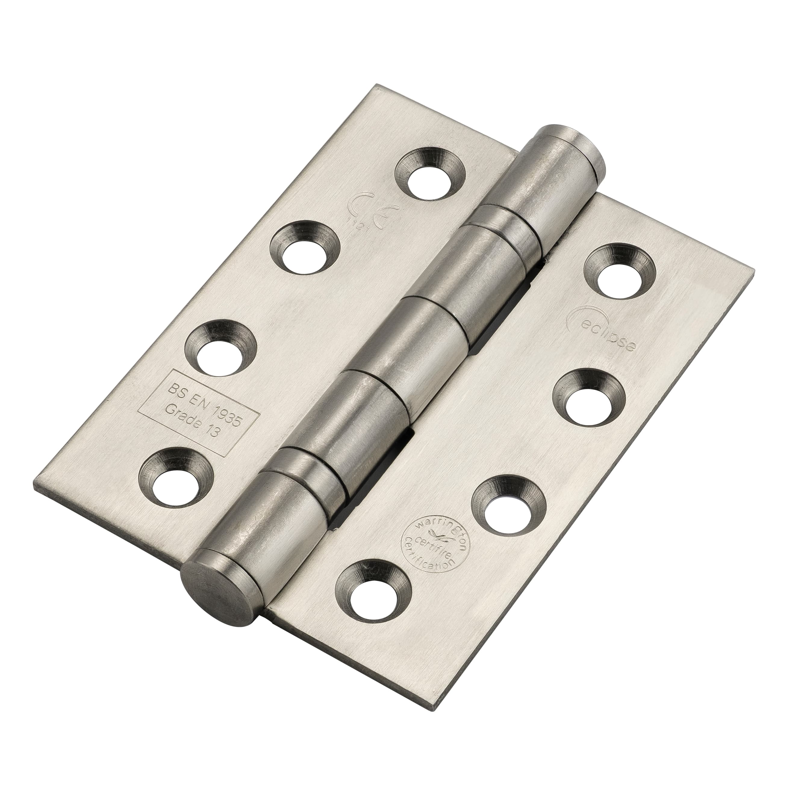 Eclipse Grade 13 Satin Stainless Steel Hinges
