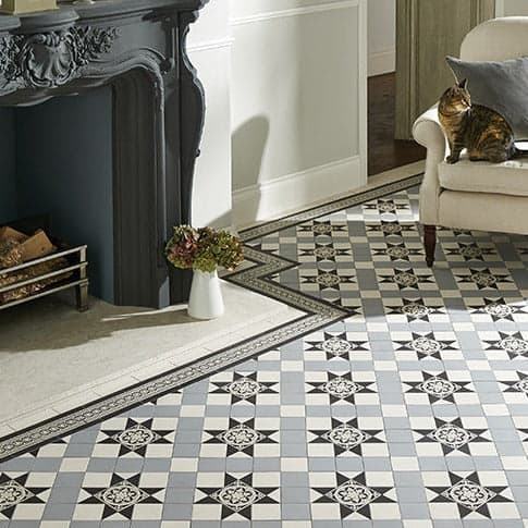 Original Style Victorian Blenheim 3 colour Pattern