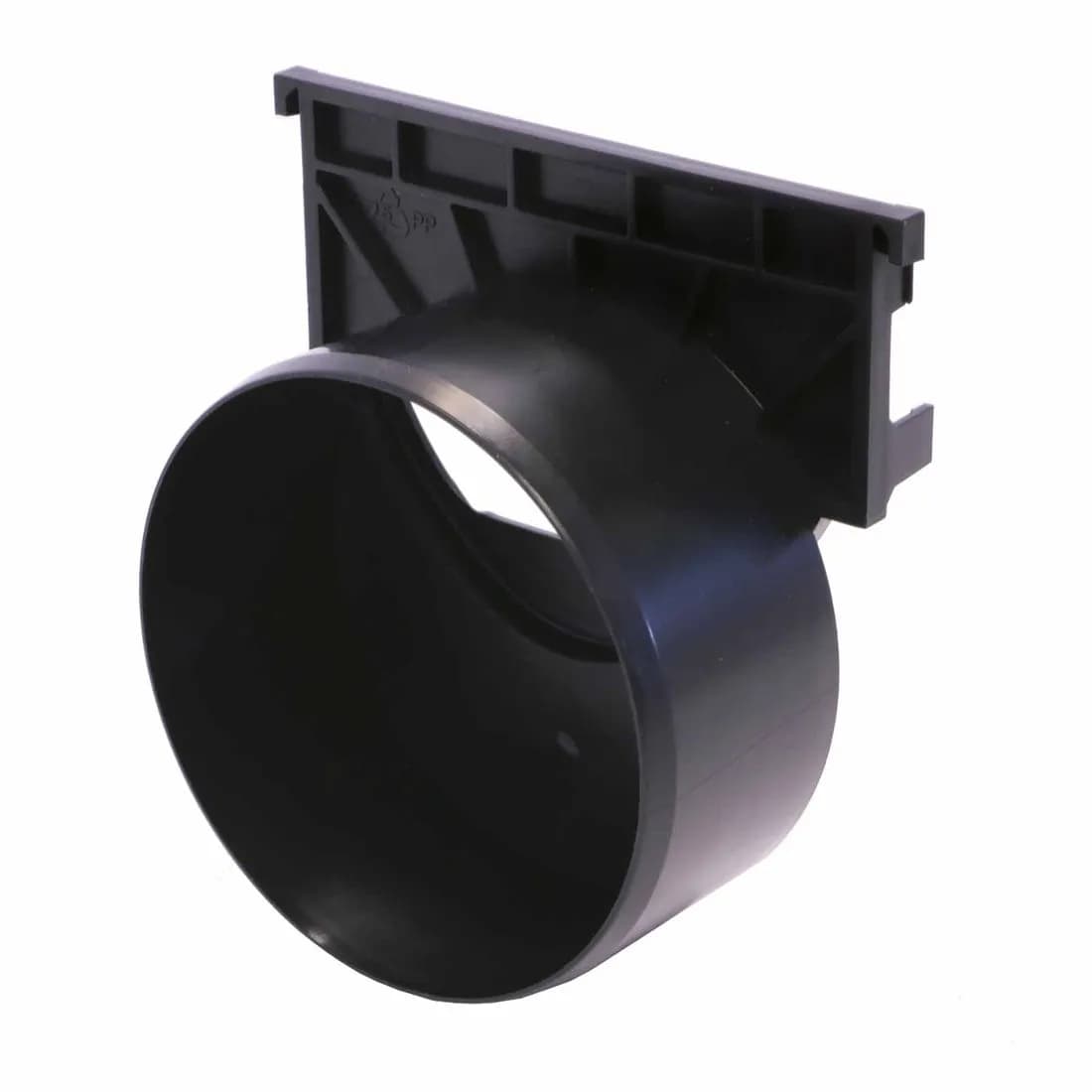 Aco Rain/Hex Outlet End Cap End Cap With Spigot Pipe