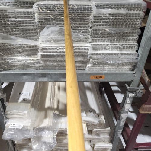 PVC Quadrant - 18mm x 5mtr Irish Oak
