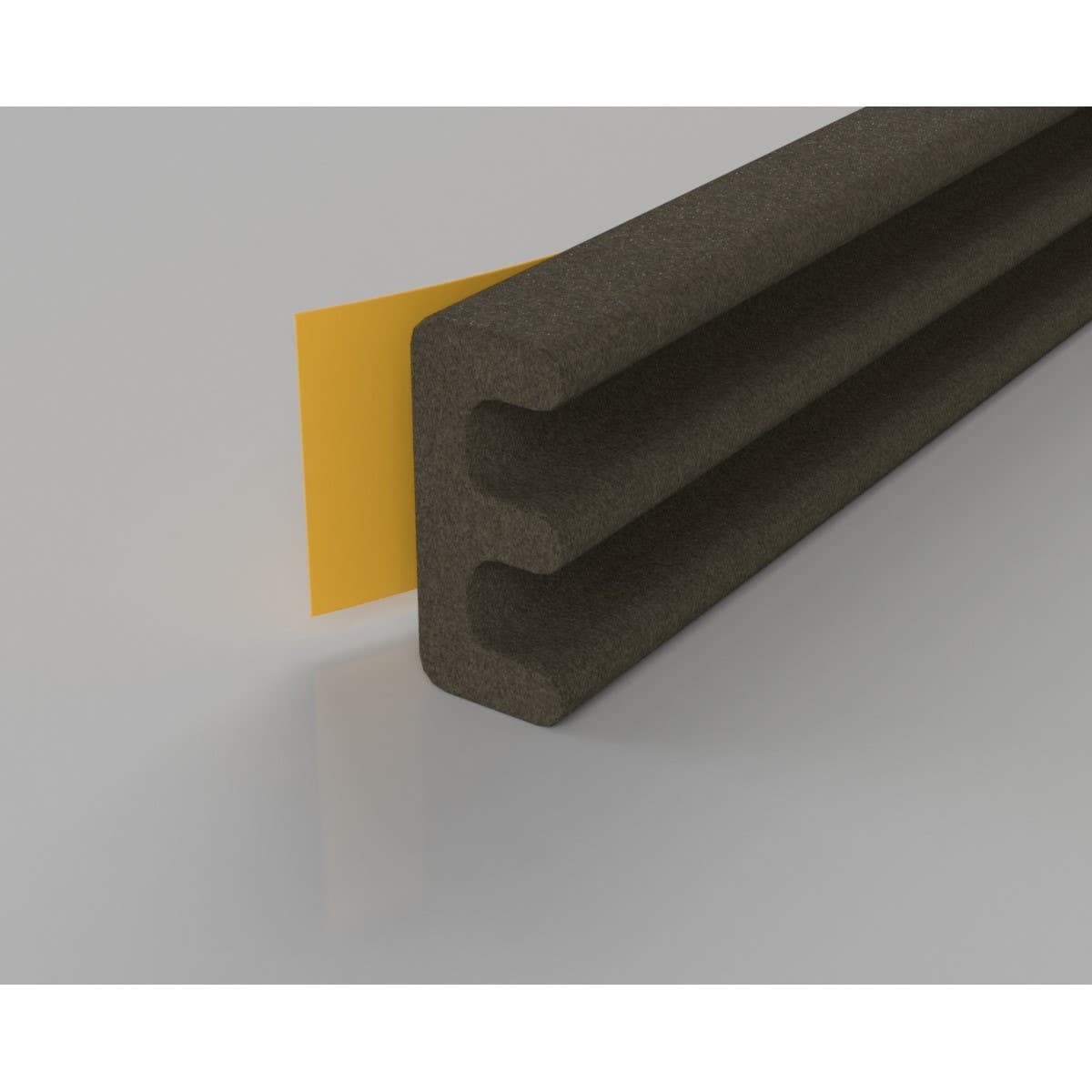 Stormguard EPDM 'E' Profile Strip 5-Meter Brown