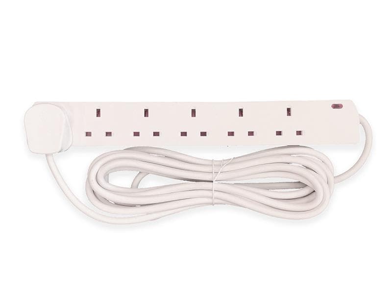 Dencon 9468ASBG Extension Lead 6 Gang 13 Amp 5M 9468Asbg