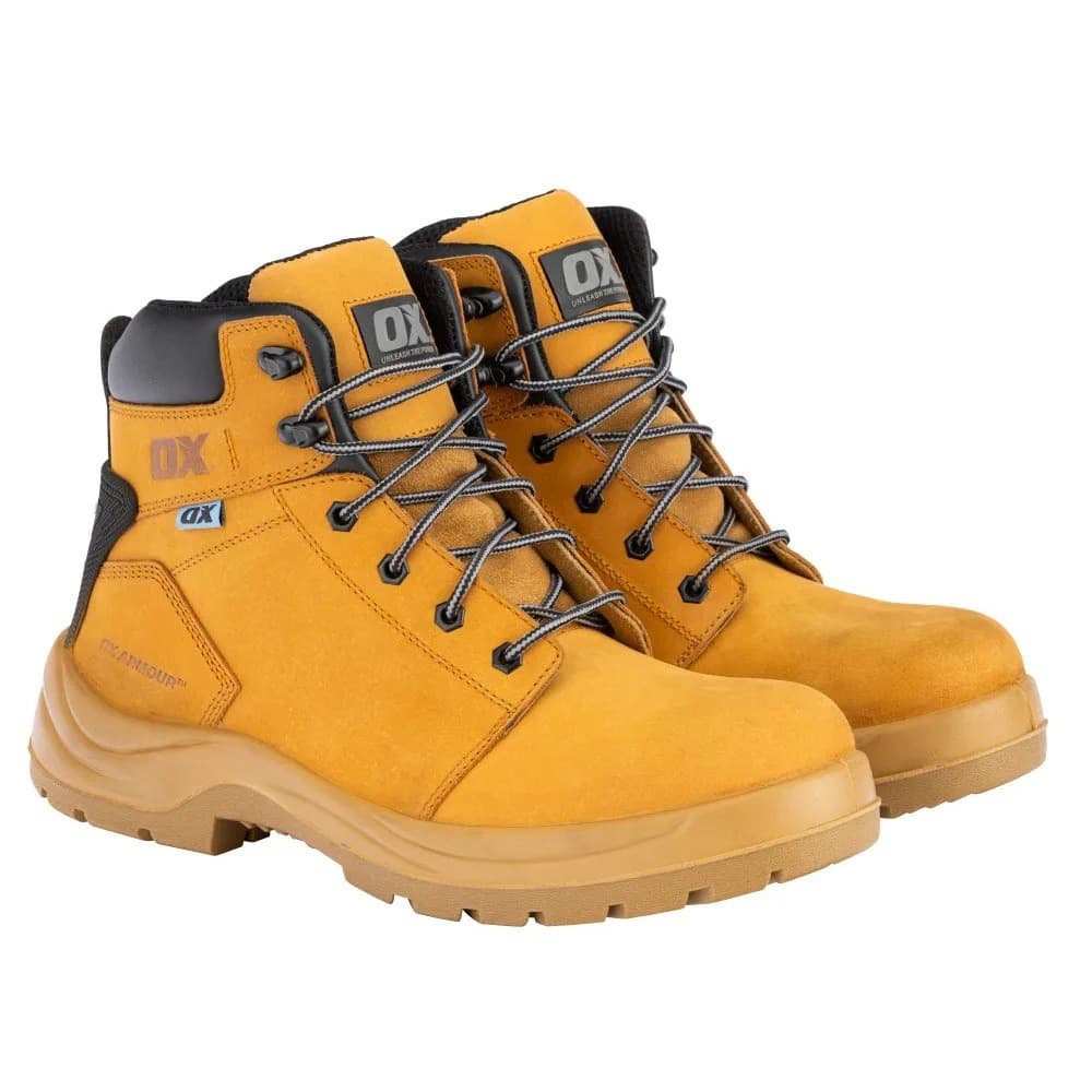 Ox Tools OX-S242509 Ox Honey Nubuck Safety Boot - Size 9 EA