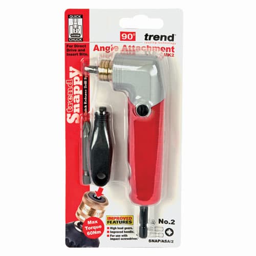 Trend Snappy Angle Screwdriver Attachment Mark 2 Pk 1 SNAP/ASA/2