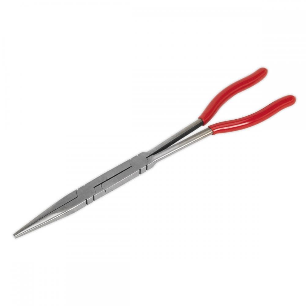Sealey AK8591 Needle Nose Pliers Double Joint Long Reach 335Mm