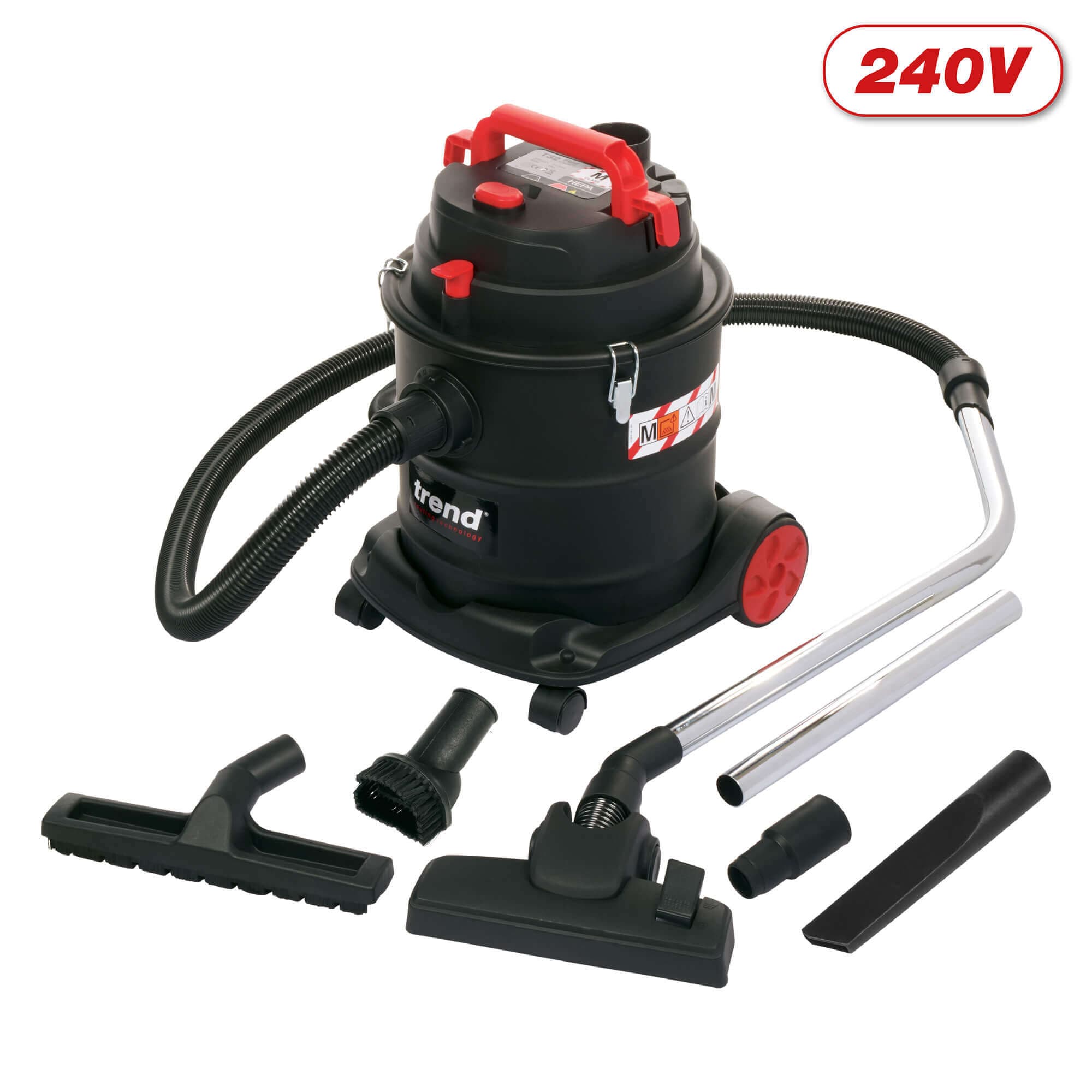 Trend M-Class Dust Extractor 800W 240V - Uk & Eire Sale Only Pk 1 T32