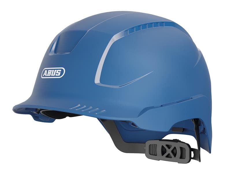 Abus Mechanical 94807 Scator-E Non-Vented Safety Helmet Blue