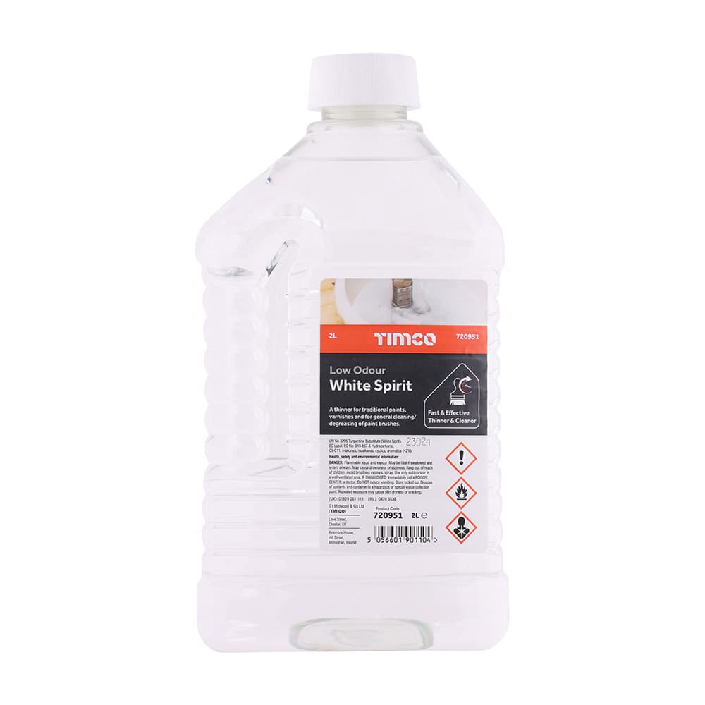 Timco Low Odour White Spirit Bottle 1 720951