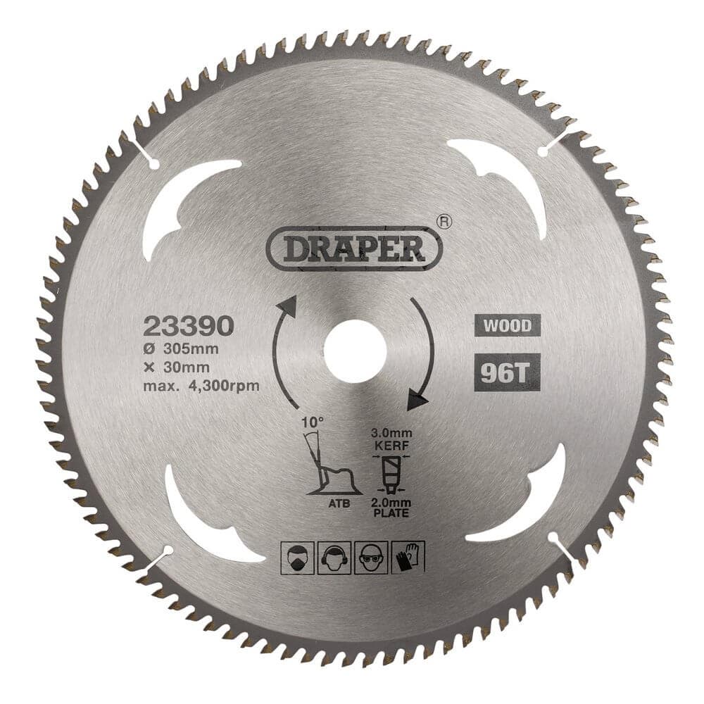 23390 Tct Circular Saw Blade For Wood 305 X 30Mm 96T each