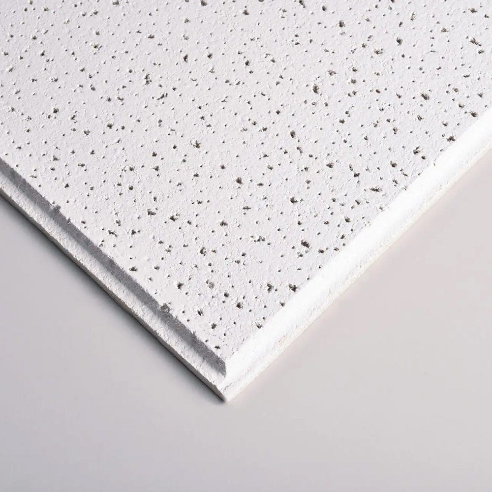 Zentia Armstrong Fission FT Ceiling Tiles Tegular15 Edge White 600mm x 600mm - Pack of 16 | 5.76m2 - BP9202M3F