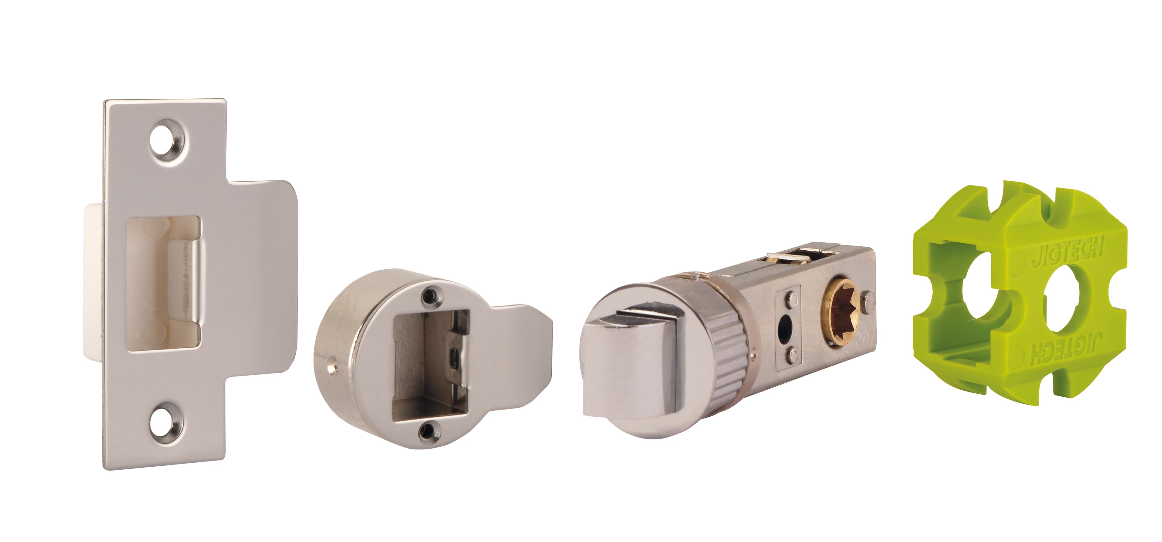 Jigtech JTL4021 Smart Standard Passage Latch 45mm Backset Polished Chrome